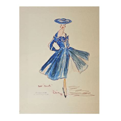 christian dior sketches|christian dior most famous designs.